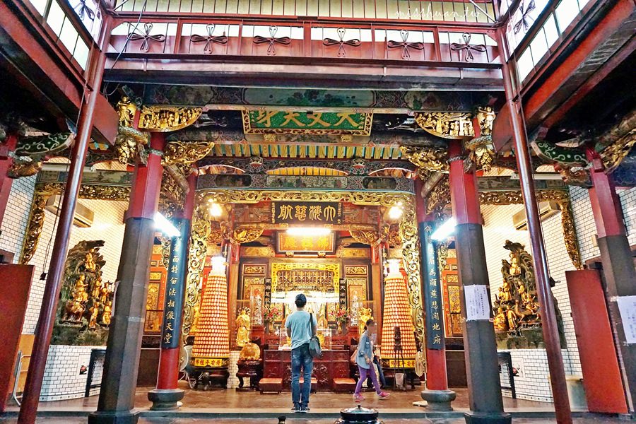 新竹都城隍廟 法蓮寺 中央市場