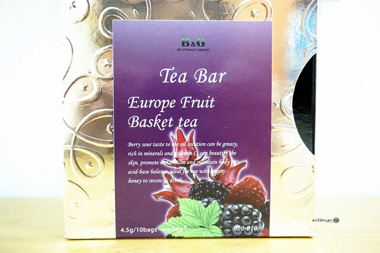 團購美食 B&#038;G 德國農莊 Tea Bar 天然有機草本茶 在家也能享受如精緻茶館的貴婦下午茶 百年茶廠 德國與台灣雙重有機認證 無咖啡因茶包