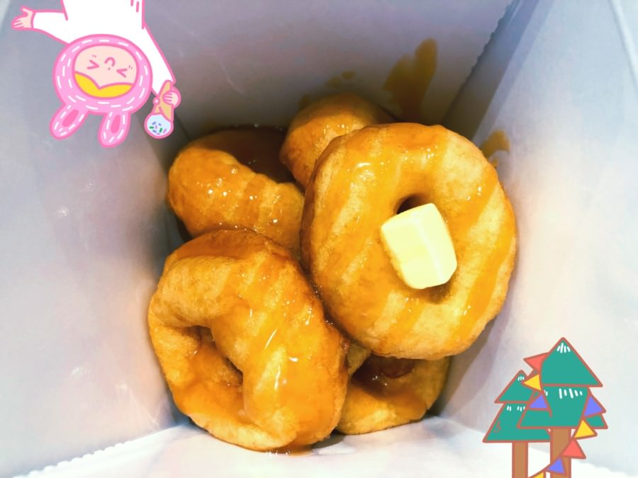 台中梧棲美食 Lil&#8217; Donuts &#038; Crepe 北海道迷你甜甜圈 三井OUTLET 一口一顆好涮嘴