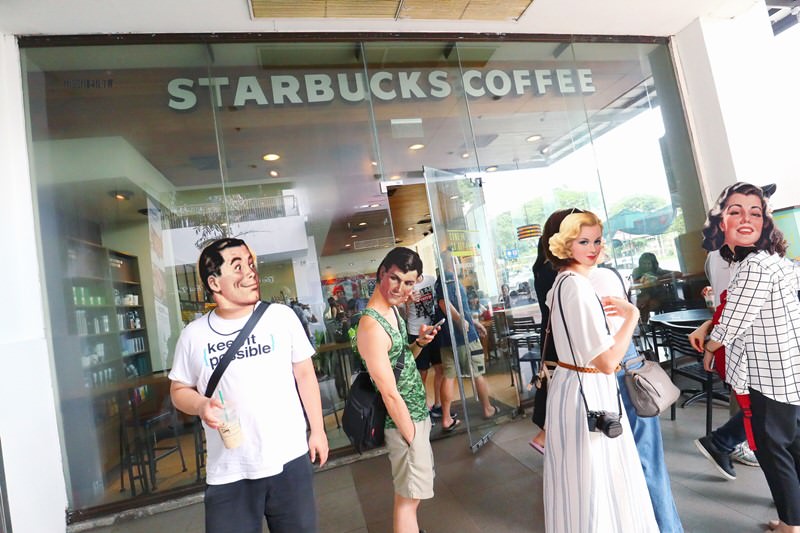 菲律賓美食【STARBUCKS COFFEE 星巴克】Harbor Point Subic Bay 價格比台灣便宜！Harbor Point Mall 購物商場1F