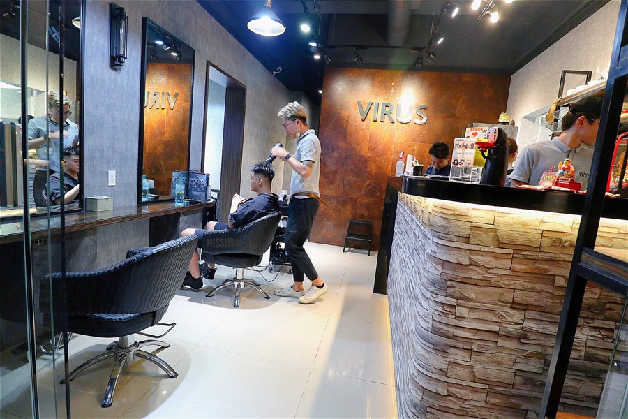 台中美髮推薦【Virus Hair Salon】真的營業24H！超酷日/夜間髮廊就在一中街商圈！