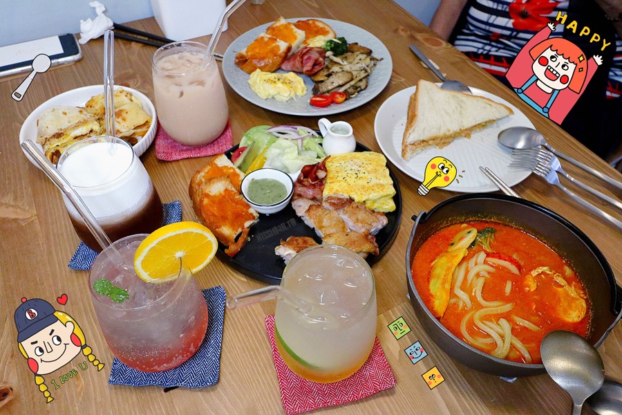 台中西屯美食【Nininono早午餐】美好早餐時光！慵懶享受美味鐵板料理！