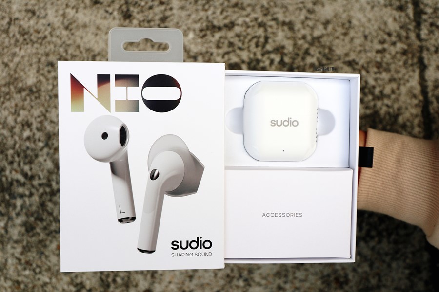 瑞典耳機品牌【Sudio】最新真無線藍芽耳機Nio上市啦！20小時超長續航力．IPX4防水．可更換耳翼．音質更出色