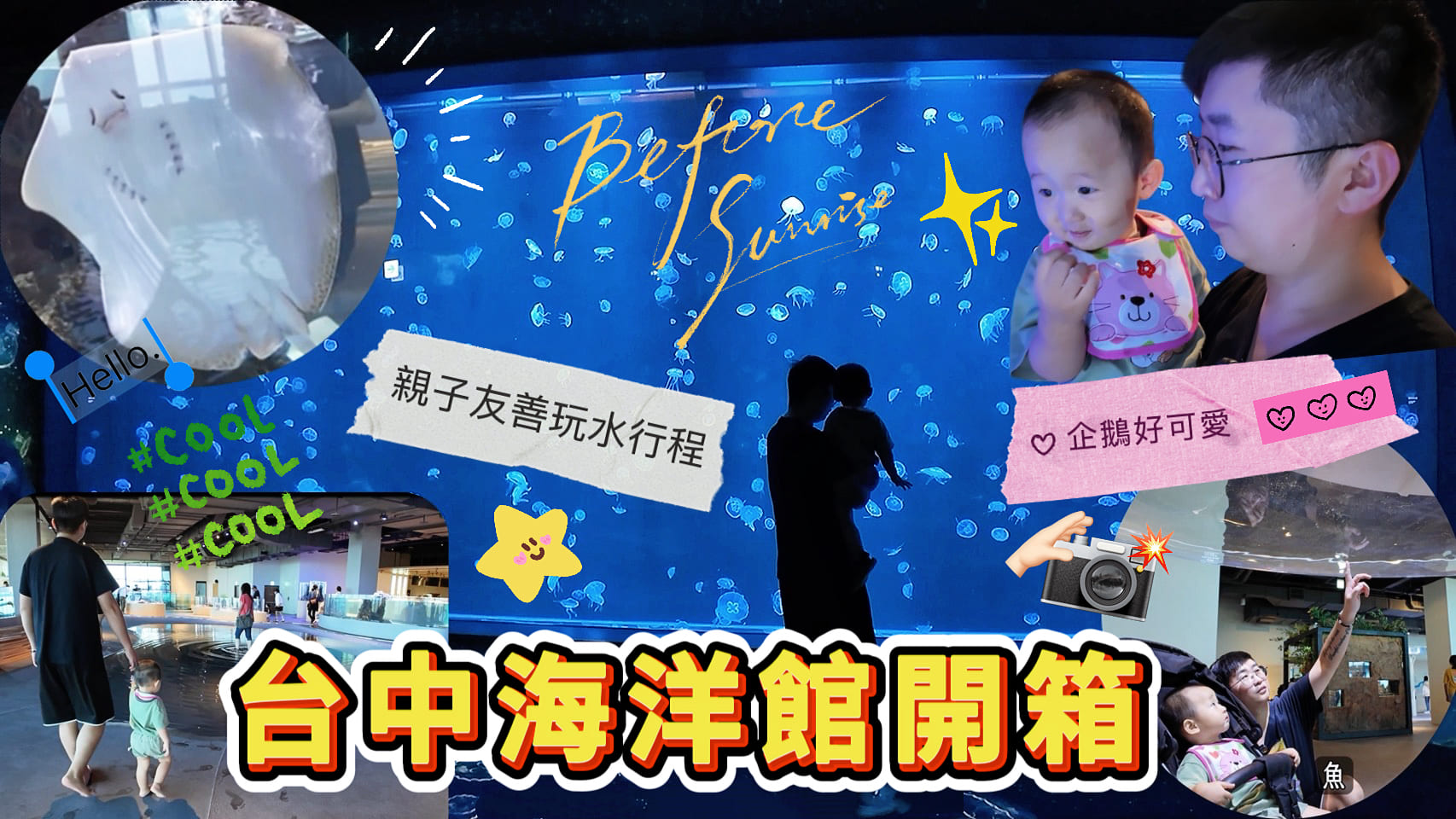 台中清水景點【台中海洋館】2025新景點開幕啦！試營運票價打八折！親子族群最愛室內玩水泥灘區！五層吹冷氣樓悠哉逛！