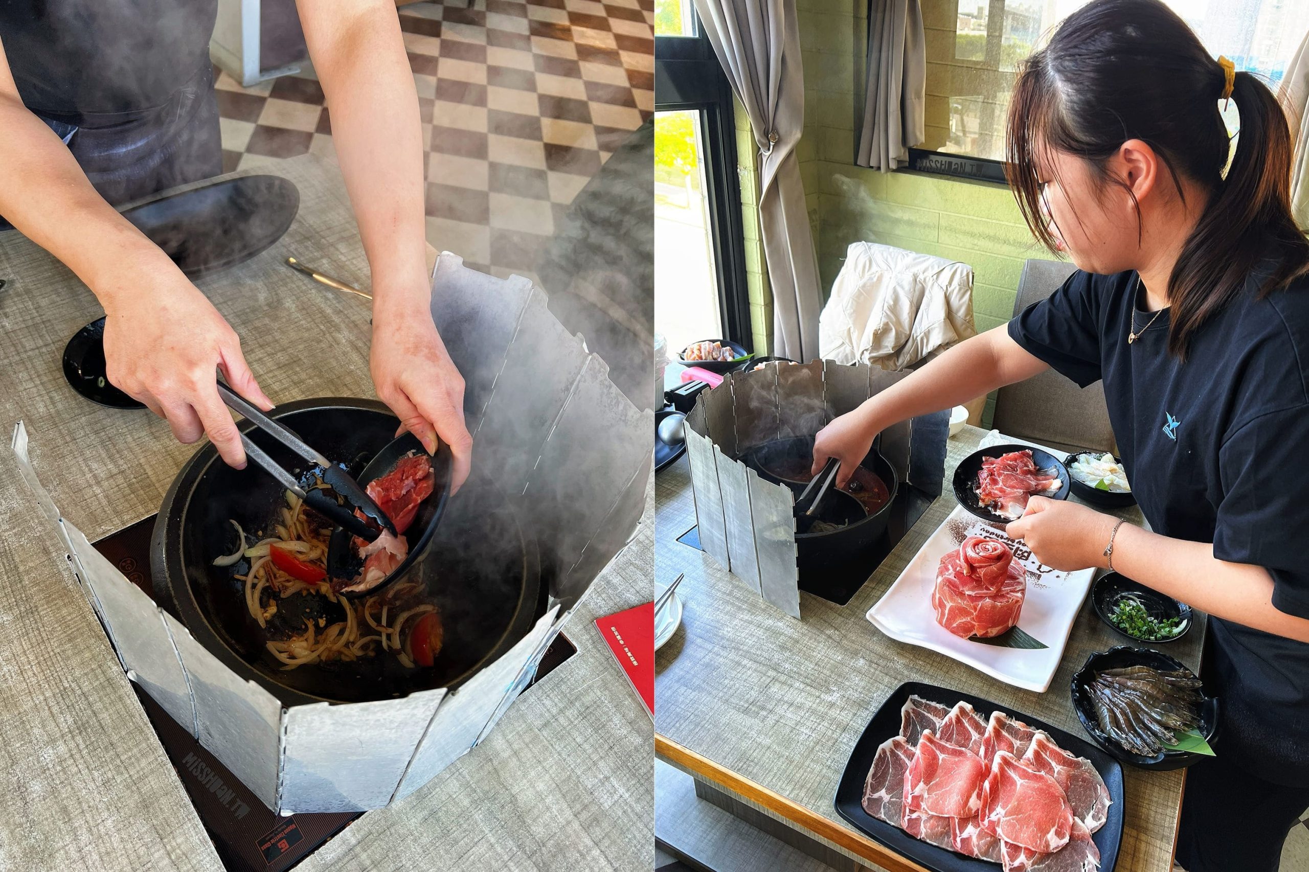 台南安平美食【肉多多火鍋/怡平店/鴛鴦鍋】友善親子最棒！<期間限定>全台！全天候！平假日不限時！輕量級套餐299元起．蔬食自助吧吃到飽．CP值超高！西門店/淡水店例假日除外．湯底/服務費另計