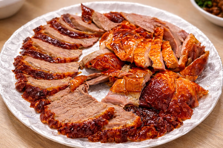 台中太平美食【丫斌烤鴨】一鴨二吃就是香！近803國軍醫院！在地必吃烤鴨就是這攤啦！